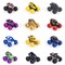 Monster Jam Series 7 Mini Monster Truck Assorted 6066068 - alternate 3